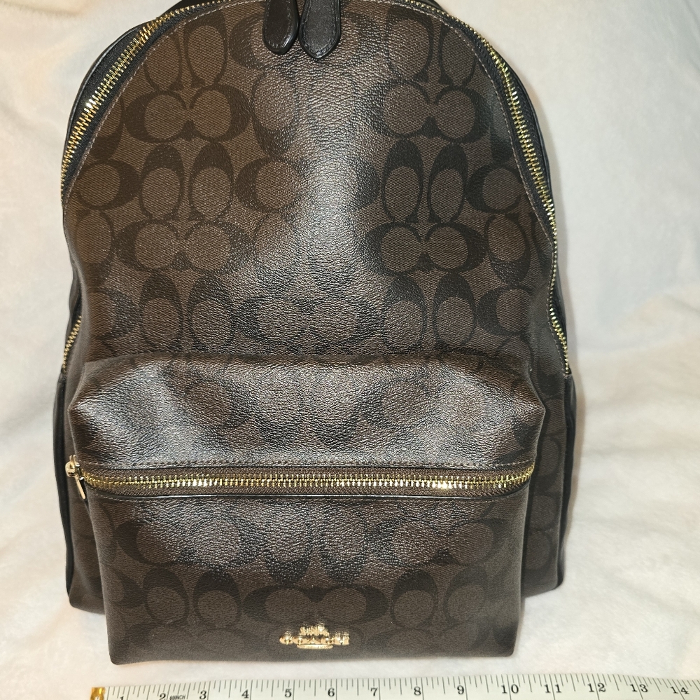 Coach Signature Backpack